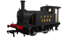 Rapido Trains OO Gauge NER Class Y7 0-4-0T - No 1302 LNER Plain Black DCC Ready Model Steam Locomotive 932007