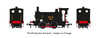 Rapido Trains OO Gauge NER Class Y7 0-4-0T - No 6 NCB Plain Black DCC Ready Model Steam Locomotive 932008