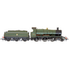 Dapol OO Gauge 43xx Mogul 4358 BR Lined Green Early Crest DCC Fitted 4S-043-015D