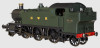 Dapol OO Gauge Large Prairie 2-6-2 5132 GWR Green DCC Ready Model Railway Steam Locomotive 4S-041-011