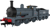Rapido Trains OO Gauge SECR O1 Class No.385 SECR Grey DCC Sound 966503
