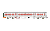 Dapol OO Gauge Class 323 3 Car EmMU Northern Trains DCC Ready 4D-323-006