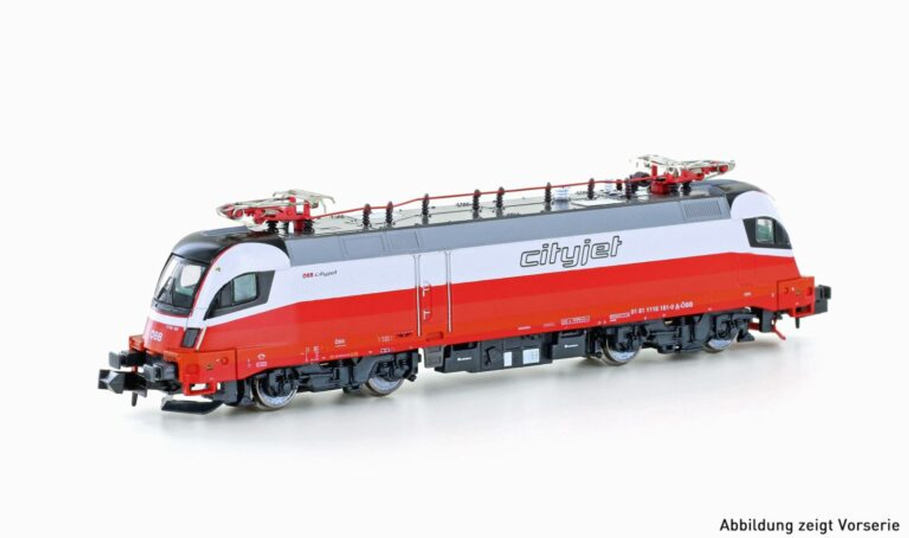 Hobbytrain N Gauge OBB Cityjet Rh1116 181 Electric Locomotive VI 