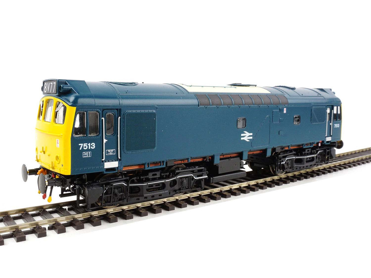 Heljan Class 25/3 7513 BR Blue Model Railway Diesel Locomotive 2570