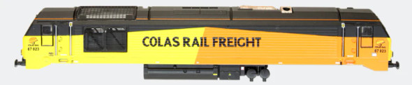 Dapol N Gauge Class 67 023 'Stella' Colas Rail 2D-010-012
