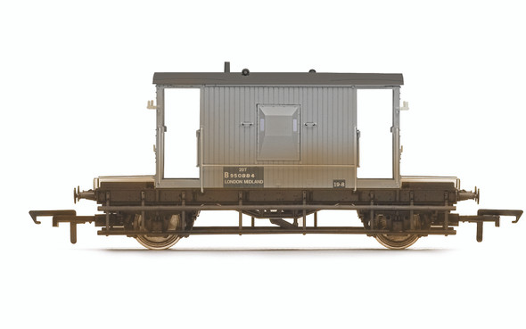 Hornby OO Gauge BR(S) Departmental, Brake Van C, 975140 - R60081