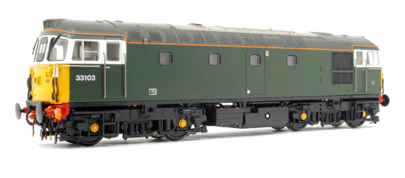 Heljan OO Gauge Class 33 103 Cambrian Trains Green 3370