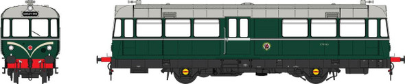 Heljan OO Gauge WM Railbus E79963 BR Green W/Speed Whiskers 8707