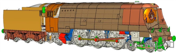 Dapol N Gauge Battle of Britain Class 'Spitfire' 34110 BR Green Late Crest 2S-034-002