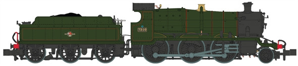 Dapol N Gauge GWR 63xx Mogul 7310 BR Green Late Crest 2D-043-006