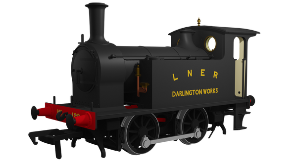 Rapido Trains OO Gauge NER Class Y7 0-4-0T - No 129 LNER 'Darlington Works' DCC Ready Model Steam Locomotive 932004