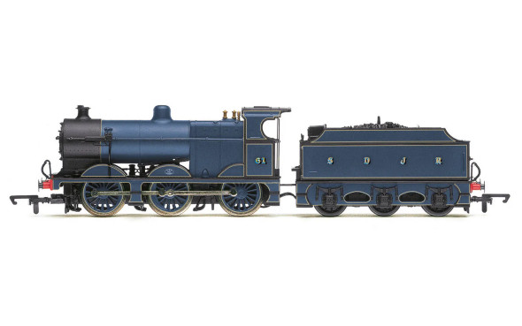 Hornby OO Gauge S&DJR, Class 4F, 0-6-0, No. 61 - Era 2 R30285