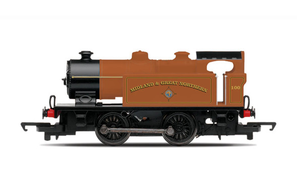 Hornby OO Gauge RailRoad M&GNJR, 0-4-0T, 100, Era 2 R30317