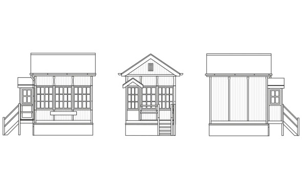 Hornby OO Gauge Chinnor Signal Box R7393