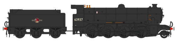 Heljan OO Gauge Gresley O2/2 2-8-0 63937 BR Late Black Weathered 3901