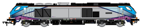 Dapol OO Gauge Class 68 'Enterprise' 68026 Transpennine Express DCC Fitted  4D-022-024D