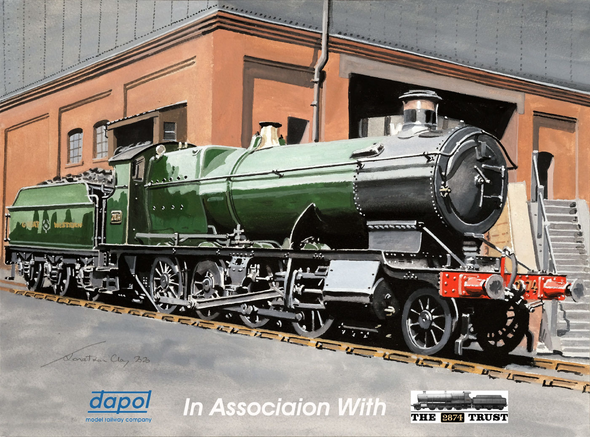 Dapol OO Gauge 2884 Class 2-8-0 2854 Great Western Green 4S-009-003