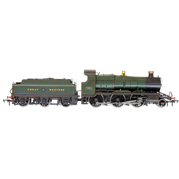 Dapol OO Gauge 43xx Mogul 4321 Great Western Crest Lined Green DCC Sound 4S-043-009S
