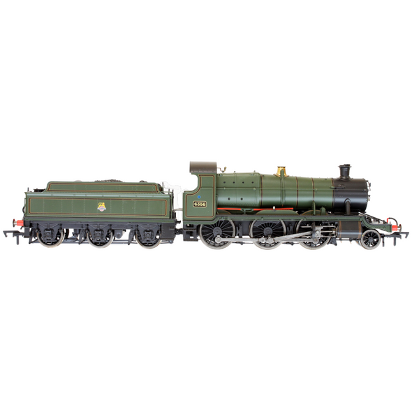 Dapol OO Gauge 43xx Mogul 4358 BR Lined Green Early Crest DCC Sound 4S-043-015S