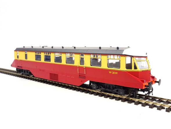 Heljan OO Gauge AEC Railcar W20W BR Crimson/Cream Weathered Model Railway DMU 19407