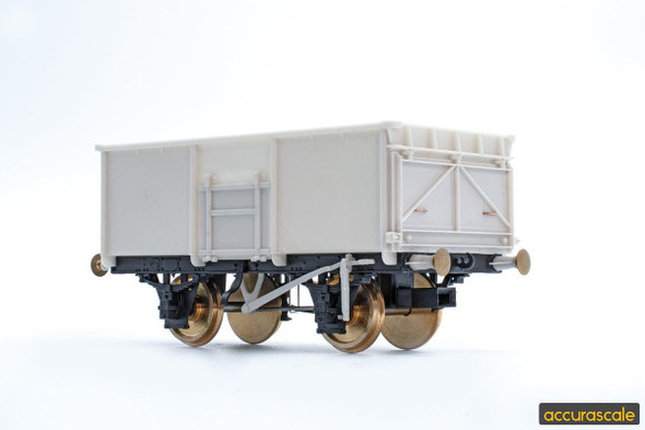 Accurascale OO Gauge 16T Mineral Wagon Triple Pack - BR Pre TOPS Coal Model Railway Wagon ACC1021