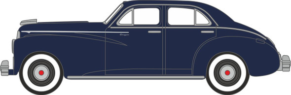 Oxford Diecast HO 1957 1942 Packard Clipper Touring Sedan Packard Blue 87PC42001