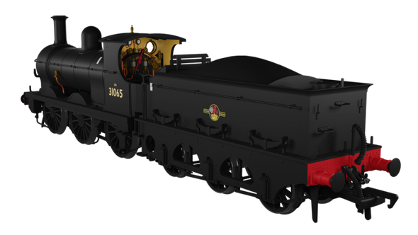 Rapido Trains OO Gauge SECR O1 Class No.31065 British Railways Late Crest Unlined Black DCC Ready  966011