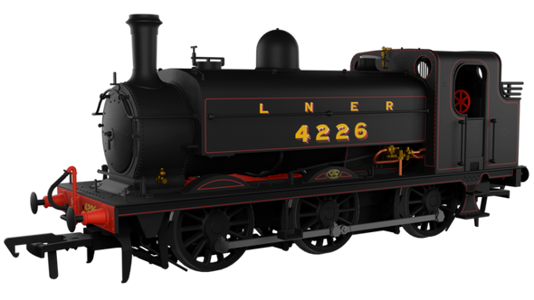 Rapido Trains OO Gauge LNER J52/2 No.4226 L&NER Black with Red Lining DCC Ready  958004