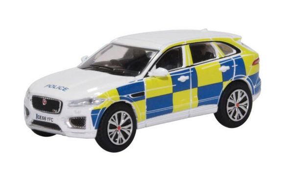 Oxford Diecast OO Gauge Jaguar F Pace Police Car 1/76 OD76JFP004