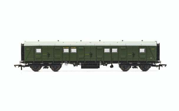 Hornby OO Gauge SR, Luggage Van, 2467 - R60090