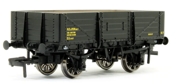 Rapido OO Gauge SECR D1347 5 plank open -  BR no.DS14157 906010