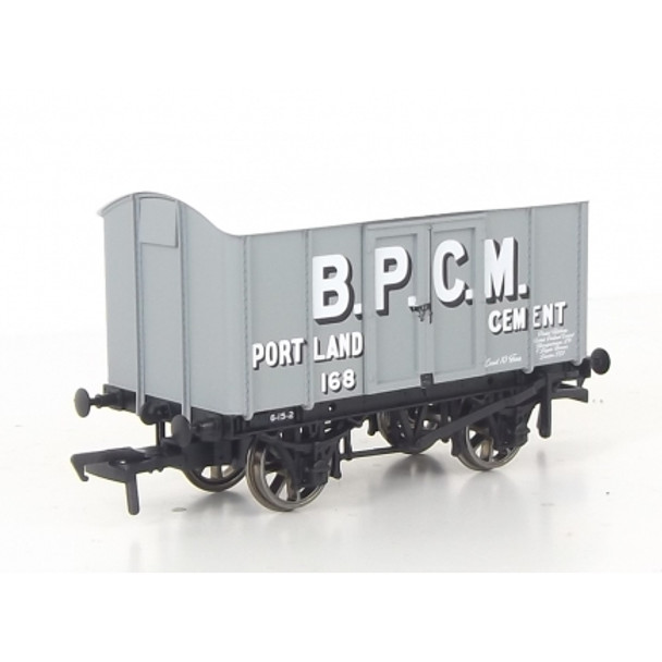 Rapido Trains OO Gauge Iron Mink No.168 - B.P.C.M Portland Cement 908017