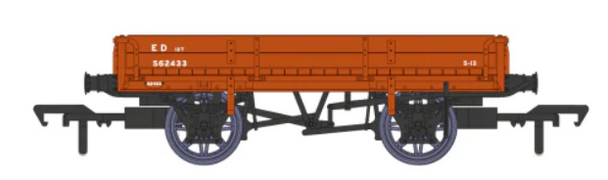 Rapido OO Gauge SECR D1744 Ballast Wagon -  BR (S) No.S62433 928010