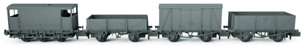Rapido UK N Gauge SR Freight Train Pack - SR Pre 1936 Brown 942005
