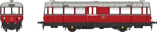 Heljan OO Gauge WM Railbus KWVR No.64 Red 8713