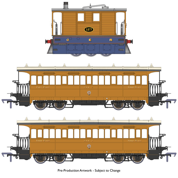 Rapido Trains OO Gauge GER Pre 1919 Train Pack (DC) 953001