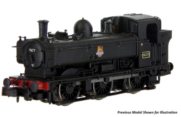 Dapol N Gauge Pannier Tank 3711 BR Early Black 2S-007-033