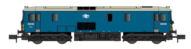 GM Collection N Gauge  Class 73 E6039 BR Electric Blue GM2210202