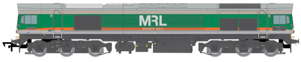 Dapol OO Gauge Class 59 002 MRL Green/Orange 'Alan J Day' - DCC Fitted 4D-005-007D