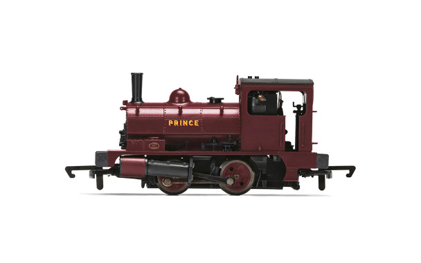 Hornby OO Gauge United Glass Bottle Manufacturing Ltd, Pug, 0-4-0, No. 19 'Prince' - Era 3 R30287