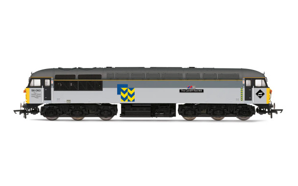 Hornby OO Gauge BR Railfreight, Class 56, Co-Co, 56060 'The Cardiff Rod Mill' - Era 8 (Sound Fitted) R30155TXS