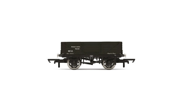 Hornby OO Gauge 4 Plank Wagon, Brookes Limited - Era 3 R60190
