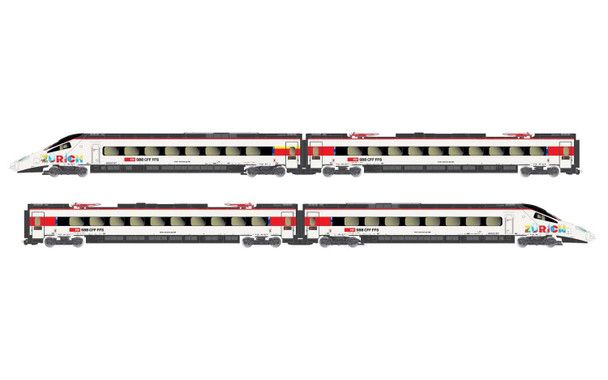 人気爆買いLimaEXPERT「HL1660」EMU class ETR 610.10 SBB-CFF-FFS in ICN white/red livery　リマ ETR610.10 SBB CFF FFS 外国車輌