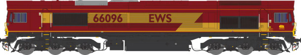 Dapol N Gauge Class 66 EWS 66096 2D-066-002