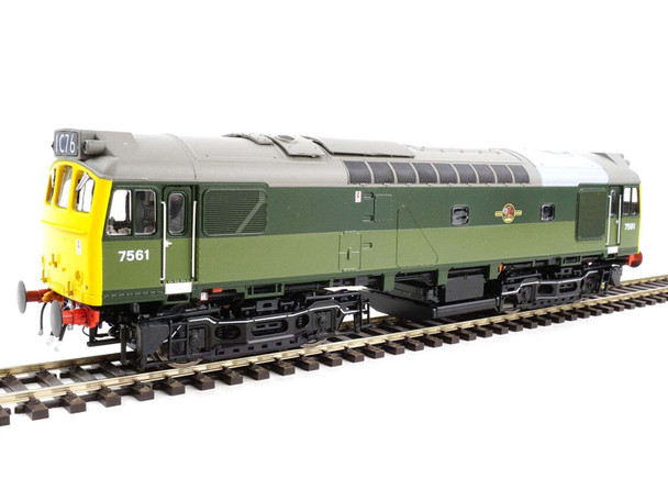 Heljan Class 25/3 7561 BR Two Tone Green Full Yellow Ends Model Railway Diesel Locomotive 2548