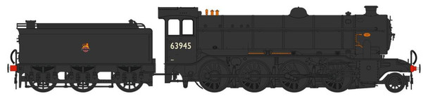 Heljan OO Gauge Gresley O2/4 63945 BR Early Black 3942