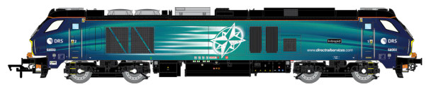 Dapol OO Gauge Class 68 'Intrepid' 68002 DRS Compass New Logo 4D-022-027