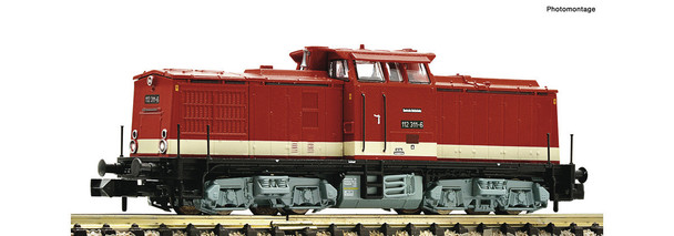 Fleischmann N Gauge DR BR112 311-6 Diesel Locomotive IV 7360006