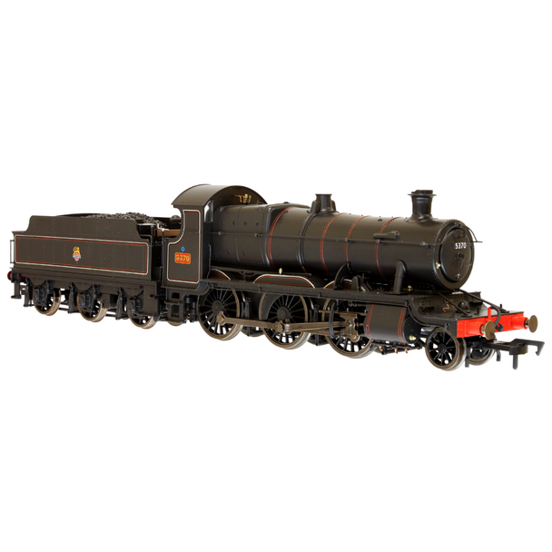 Dapol OO Gauge 43xx Mogul 5370 BR Lined Black Early Crest DCC Fitted 4S-043-013S