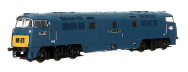 Dapol N Gauge Class 52 D1043  'Western Duke' BR Chromatic Blue Model Railway Diesel Locomotive 2D-003-015